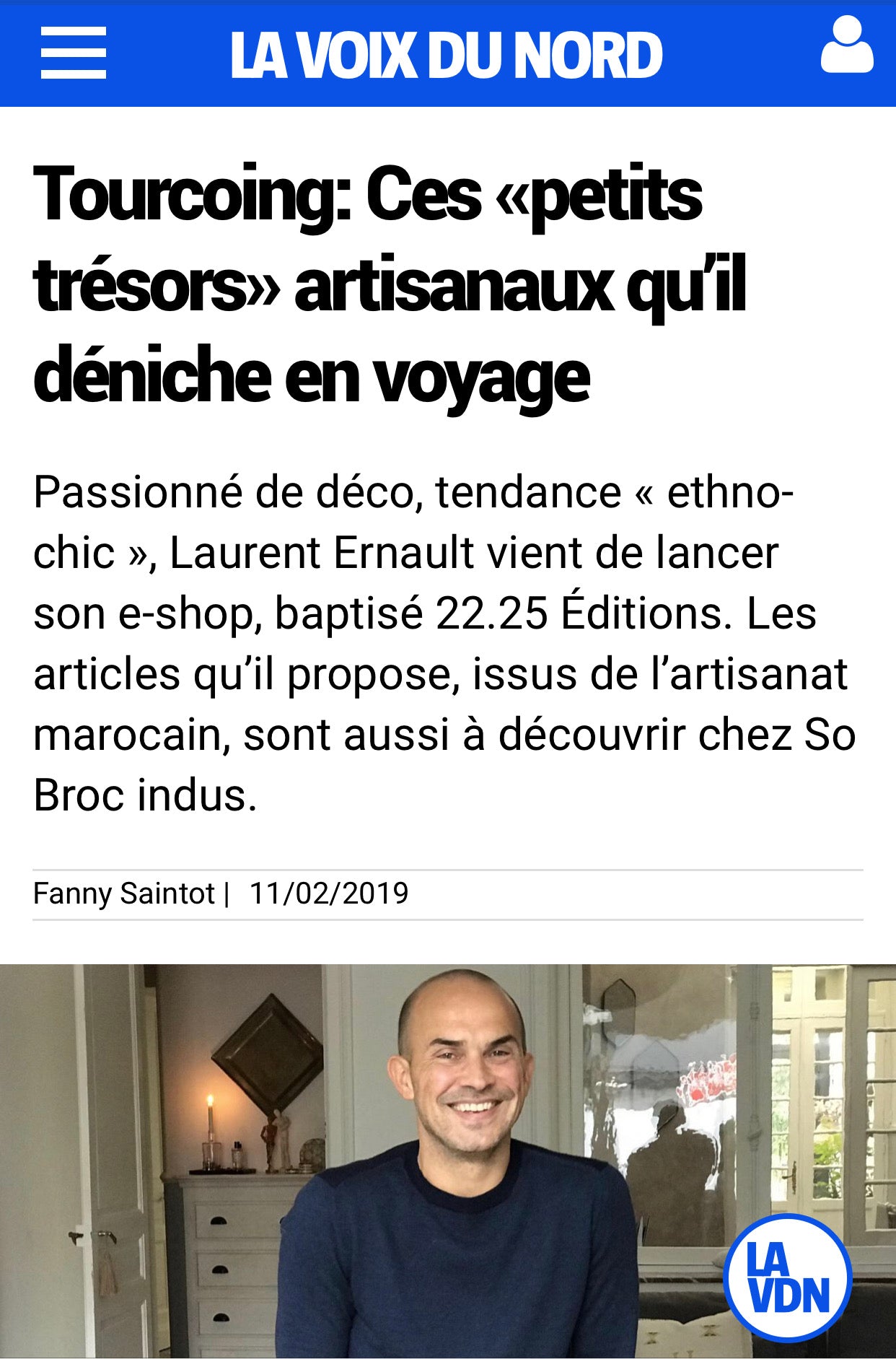 LA VOIX DU NORD 02.19