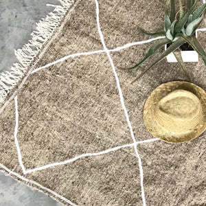 TAPIS BERBÈRE KILIM « BENI OUARAIN » IHAB